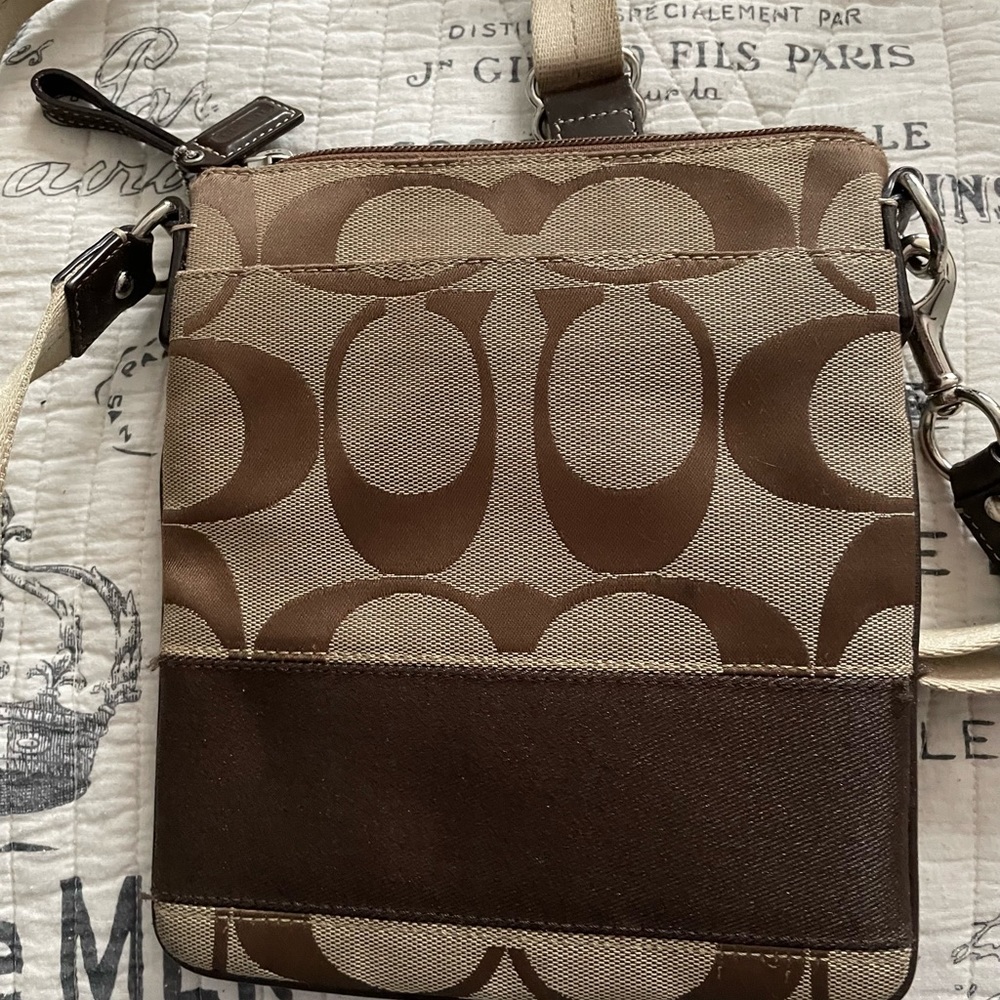 Coach Brown Crossbody Purse